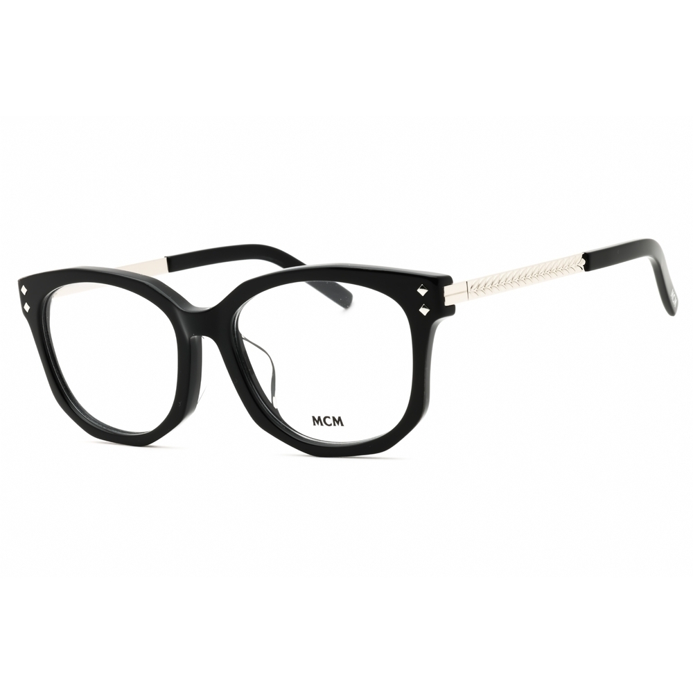 MCM MW5017 Eyeglasses Black Acetate Round